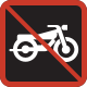 No motorcycles allowed